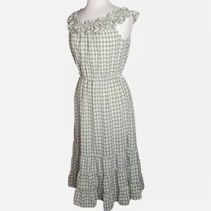 NWT MAX Studio Gingham Plaid Dress